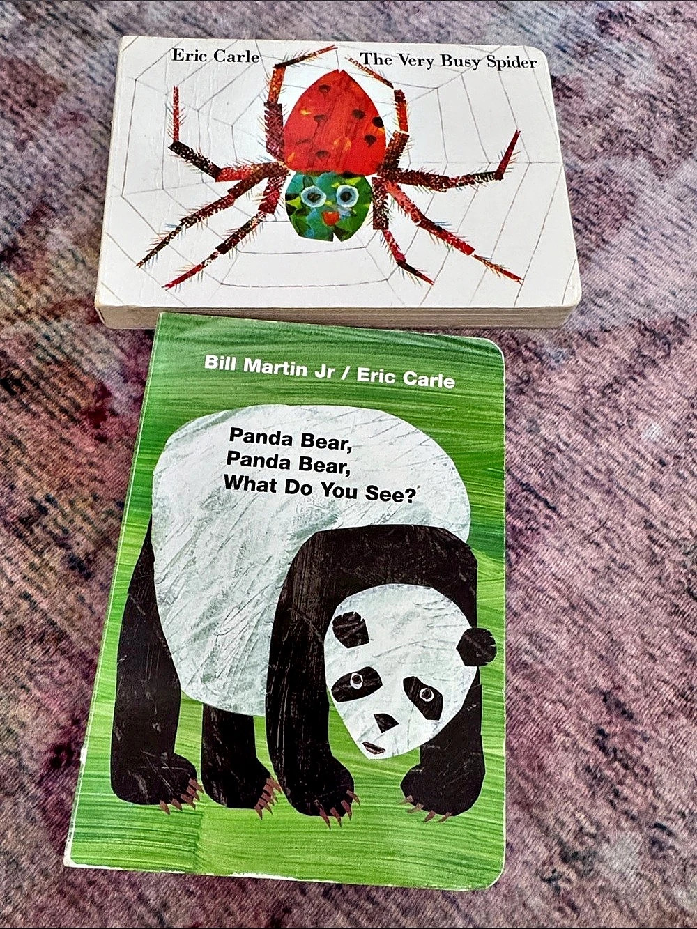 Eric Carle The Very Busy Spider / Panda Bear, Panda Bear, What Do You See? Board
